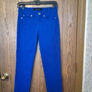 Calvin Klein Blue Skinny Crop Jeans